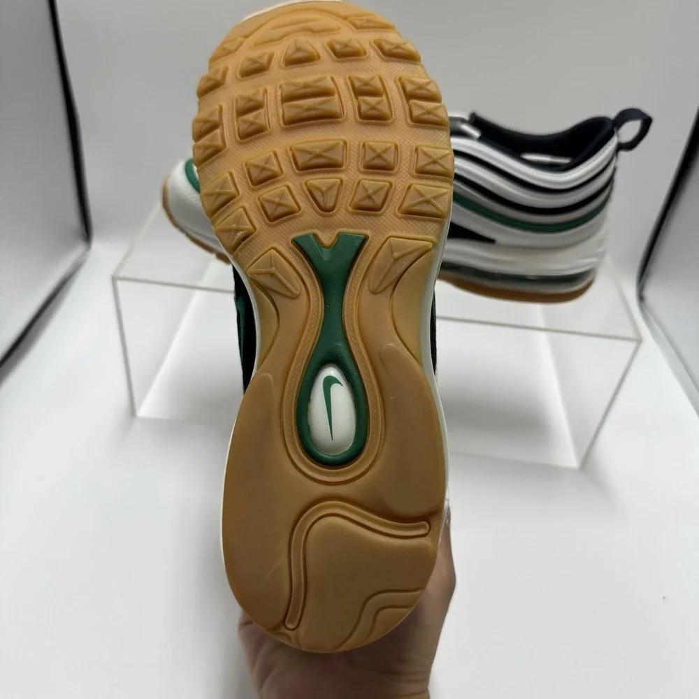 Brand New Nike Air Max 97 Photon Dust Green Gum Malachite 921826-021 Men Size 9
